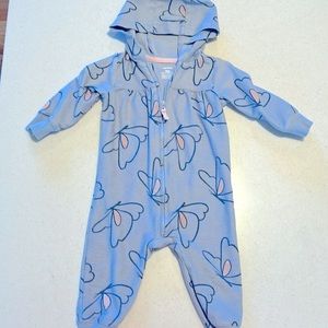 Carters hooded zip up 9mo